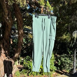 All in Motion Light Green Joggers